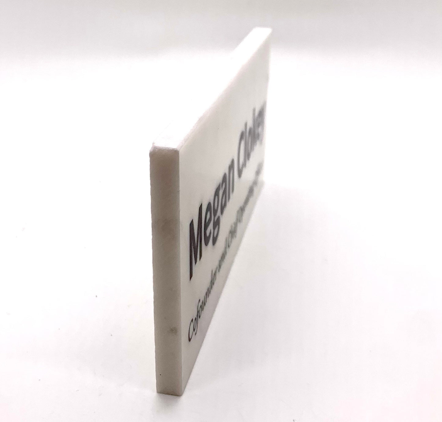 Personalized Marble Desk | Custom Name Plate - Marble Plaque Gift