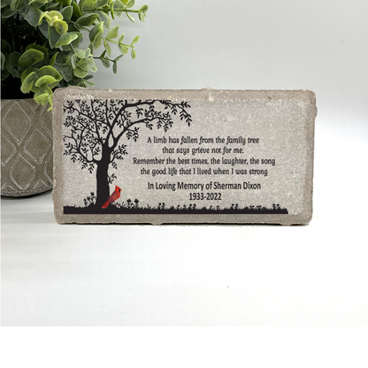 Personalized Memorial Stone – Custom Sympathy Gift