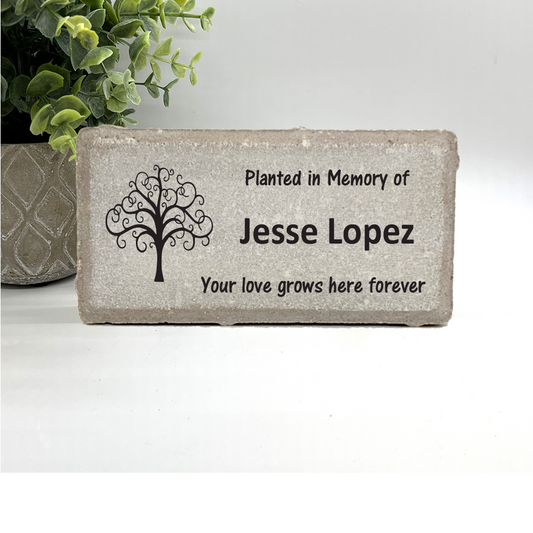 Memorial Stone - Personalized Custom Memorial Garden Stone | Sympathy Gift