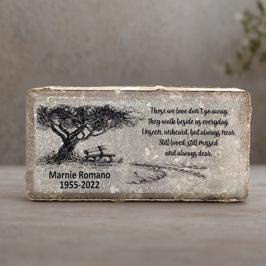 Memorial Stone – Personalized Sympathy Gift | Custom Bereavement & Grief Support