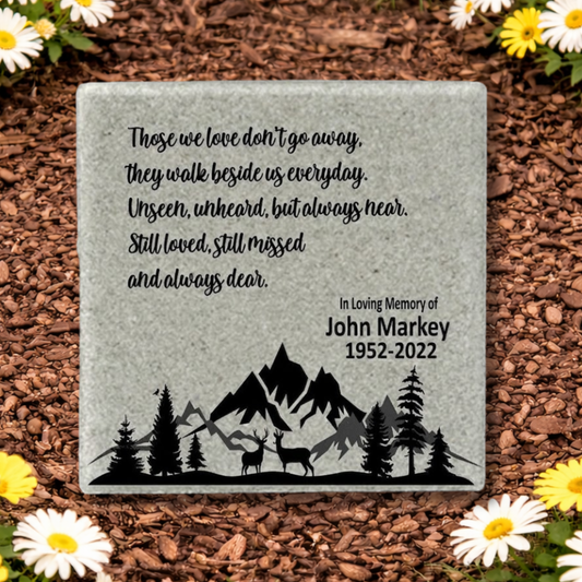 Hunter Memorial Stone - Custom Sympathy Gift | Personalized Bereavement Tribute