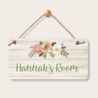 Personalized Name Sign - Custom Door Sign - Room Decor custom kids room name sign with personalized name design