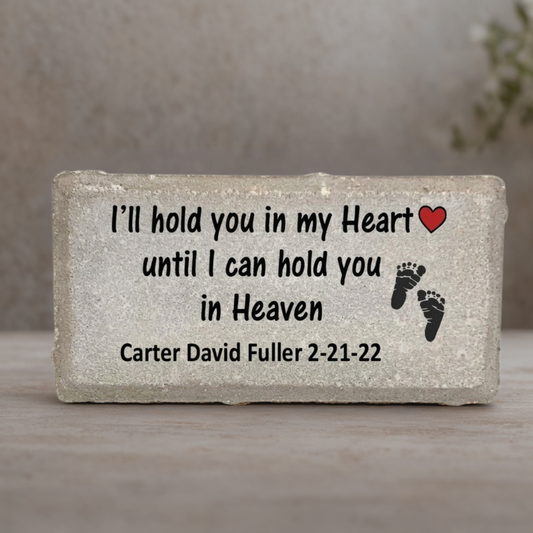Baby Memorial Gift – Personalized Infant Memorial Stone | Heartfelt Keepsake
