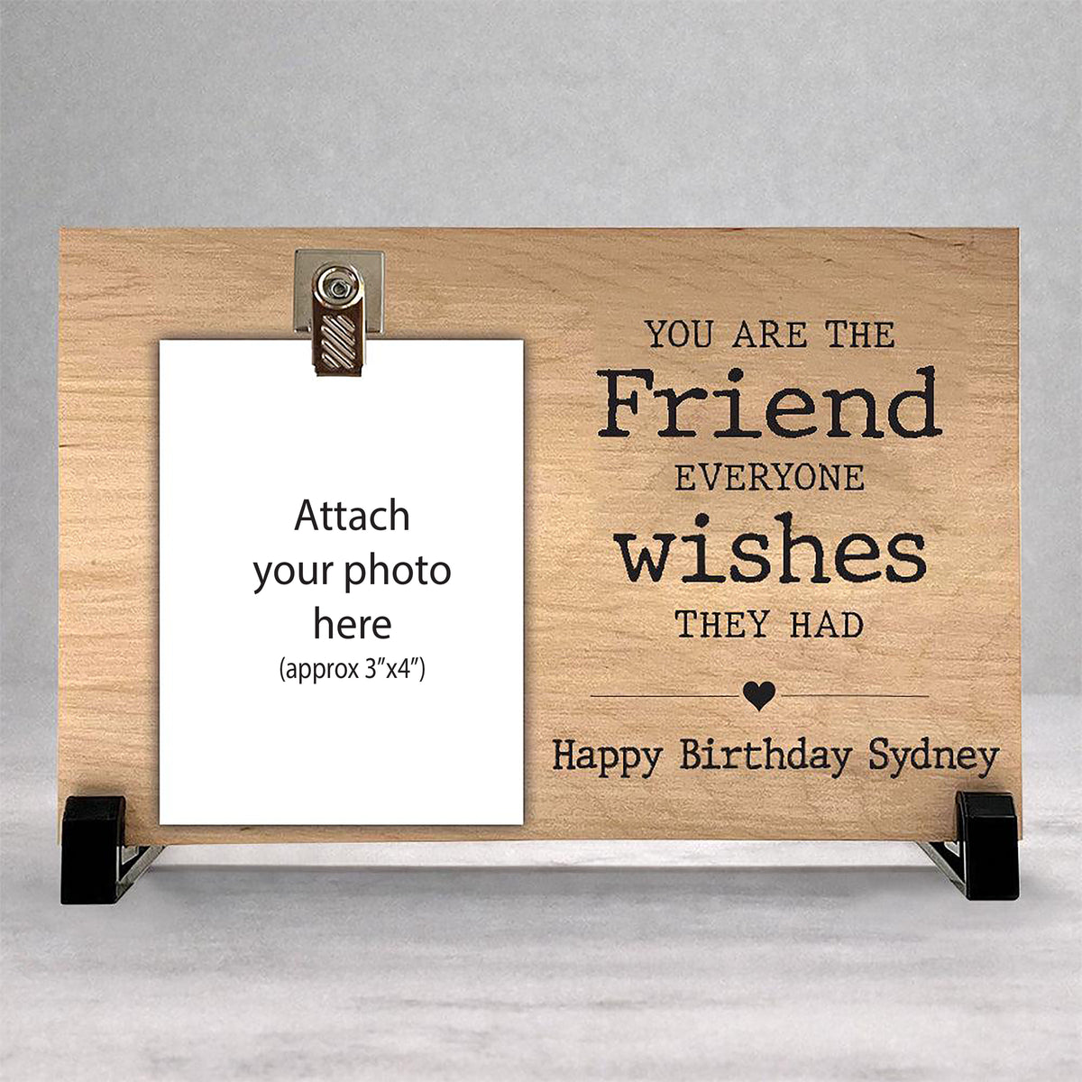 Personalized Wood Picture Frame - You are the .... everyone wishes they had