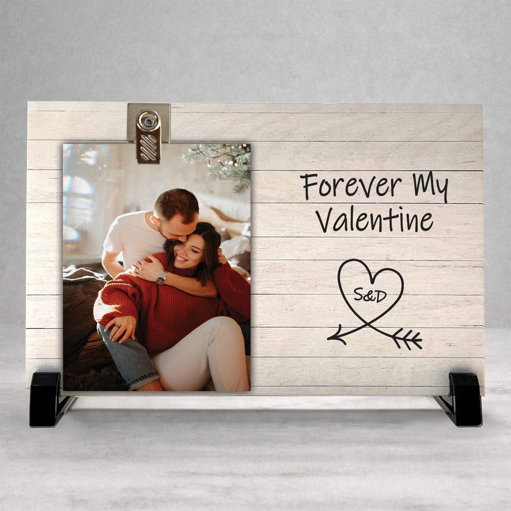 Valentines Picture Frame - Personalized Wood Frame | Custom Photo Gift