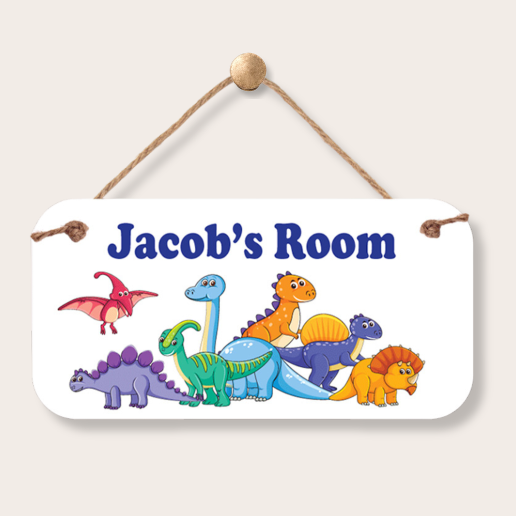 Dinosaur Name Sign - Personalized 5