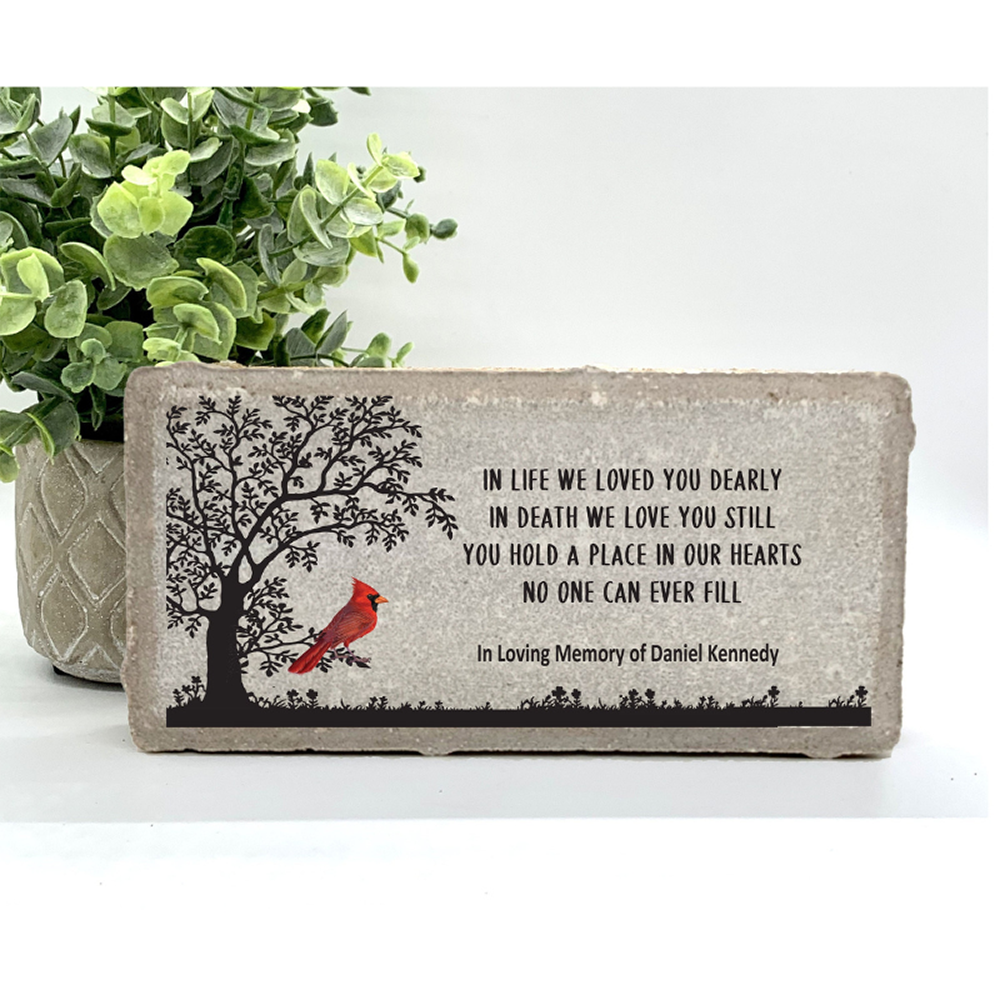 Personalized Memorial Stone – Custom Sympathy Gift | Garden Plaque
