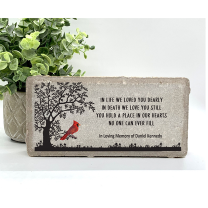 Personalized Memorial Stone – Custom Sympathy Gift | Garden Plaque