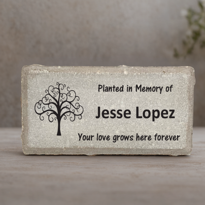 Memorial Stone - Personalized Custom Memorial Garden Stone | Sympathy Gift