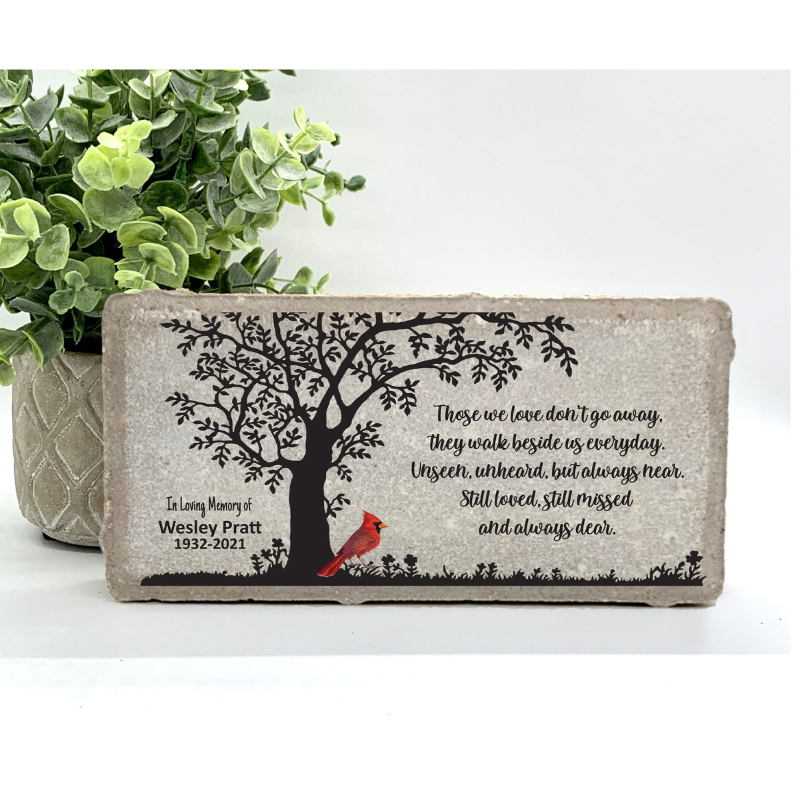 Memorial Stone - Custom Garden Plaque | Personalized Sympathy Gift