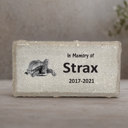 Turtle Memorial Stone | Personalized Pet Memorial Stone | Custom Sympathy Gift
