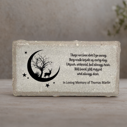 Hunter Memorial Stone - Personalized Memorial Gift