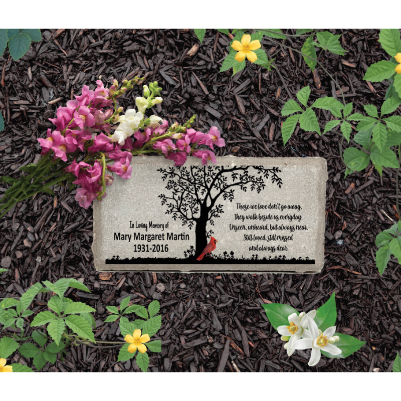 Memorial Stone - Custom Garden Plaque | Personalized Sympathy Gift