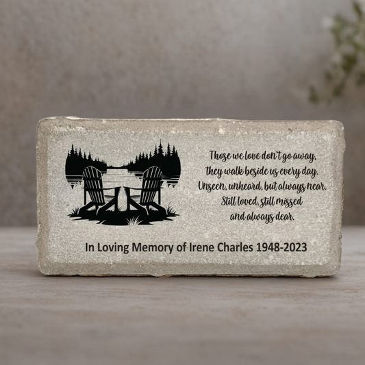 Personalized Memorial Stone - Custom Sympathy Gift