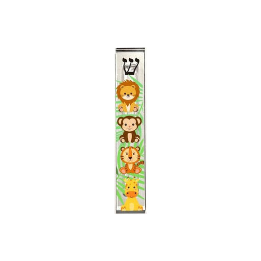 Personalized Baby Mezuzah – Acrylic Jungle Animal Mezuzah Case | Custom Nursery Gift