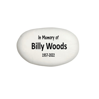 Custom Memorial Stone - Personalized Handcrafted Sympathy Gift for Loss