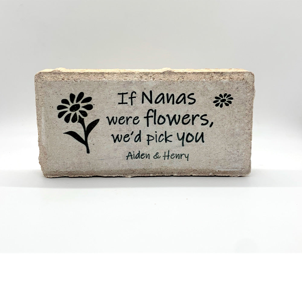 Personalized Nana Gift - Custom Garden Stone With Grandchildren Names | Florida Sunshine