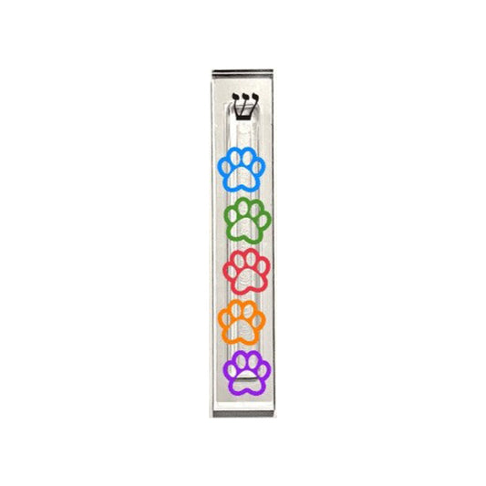 Paw Print Mezuzah – Personalized Acrylic Case | Jewish Gift for Pet Lovers