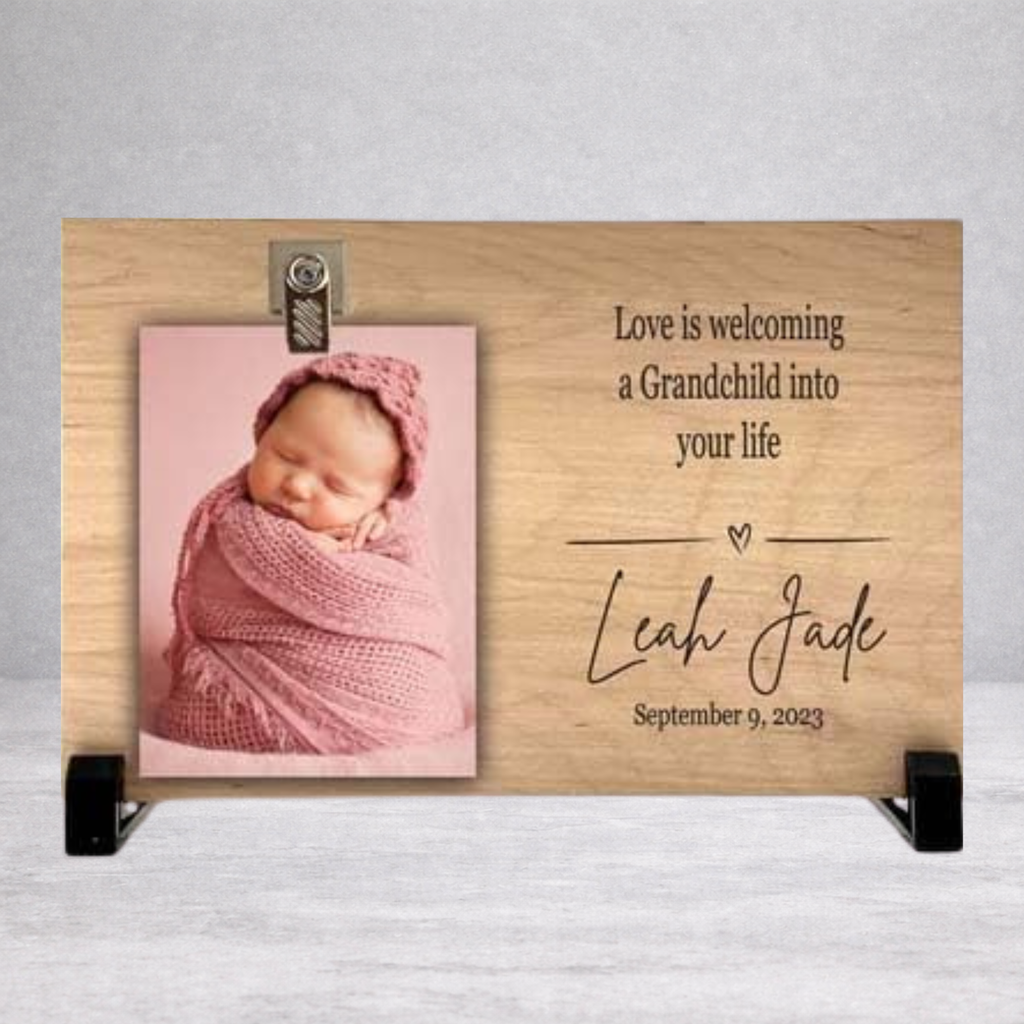 Personalized Grandparent Frame - Custom Wooden Photo Frame | Keepsake Gift