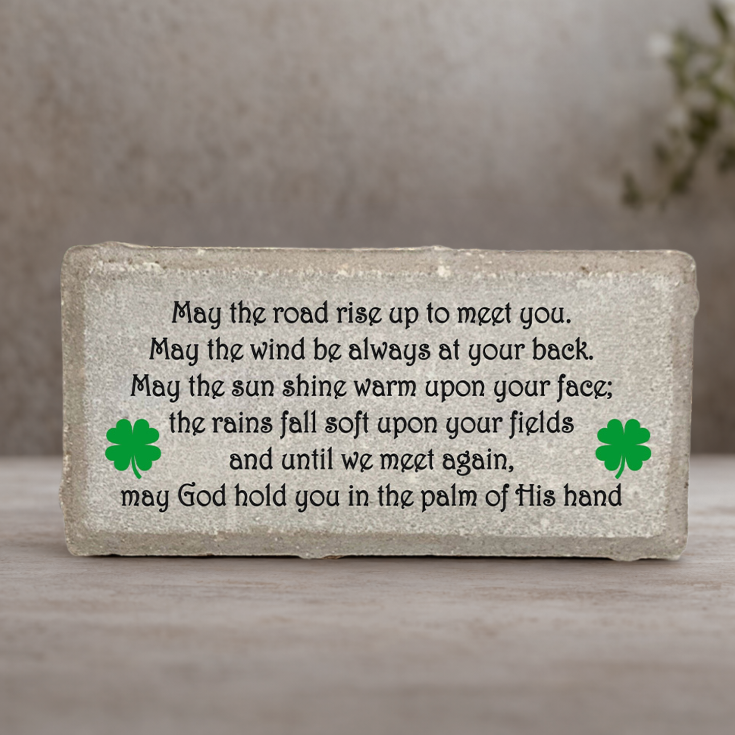 Memorial Stone - Personalized Irish Prayer Sympathy Gift | Custom Bereavement Keepsake