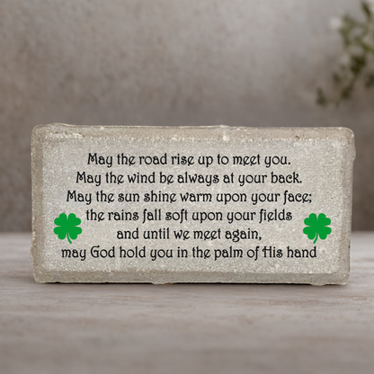 Memorial Stone - Personalized Irish Prayer Sympathy Gift | Custom Bereavement Keepsake
