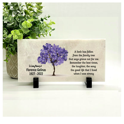 Memorial Stone – Personalized Sympathy Gift | Custom Bereavement & Grief Support