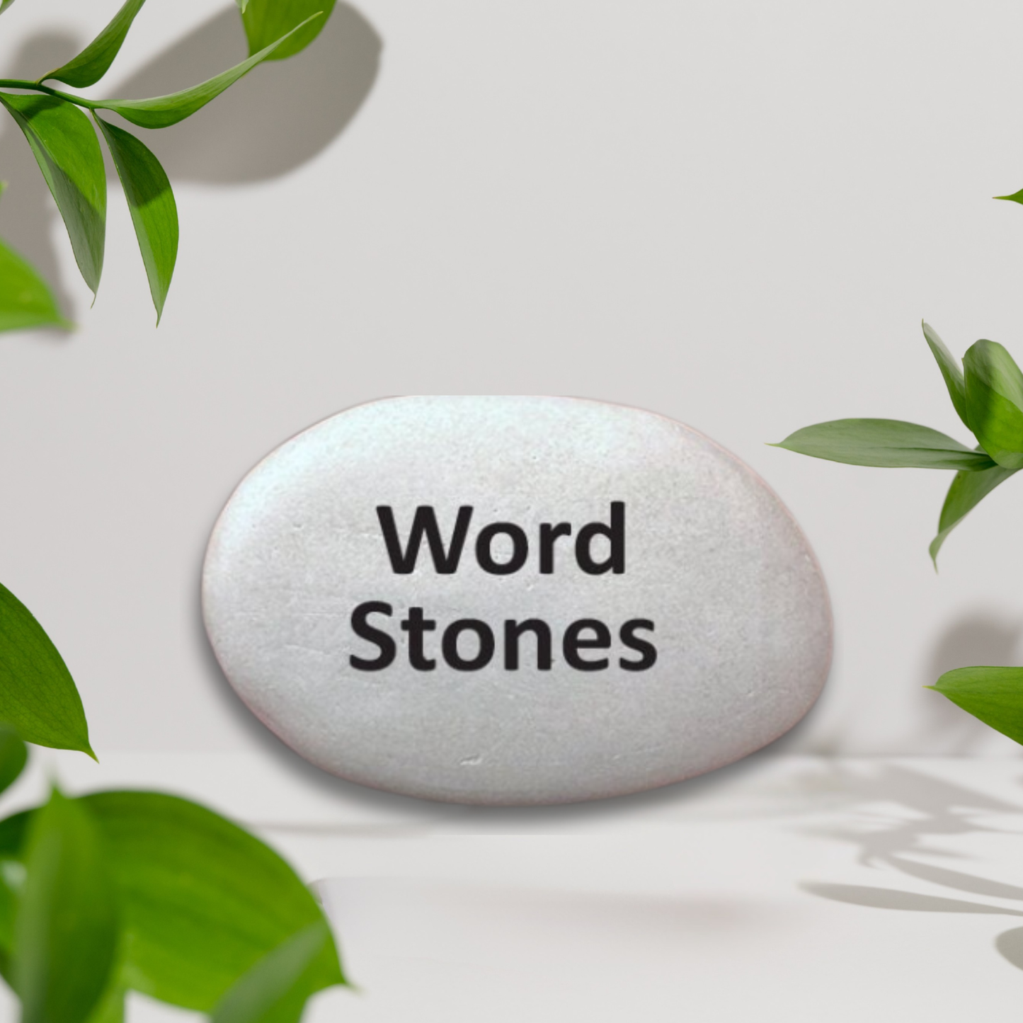 Custom Word Stone - Personalized Inspirational Keepsake Gift | Handcrafted Stone