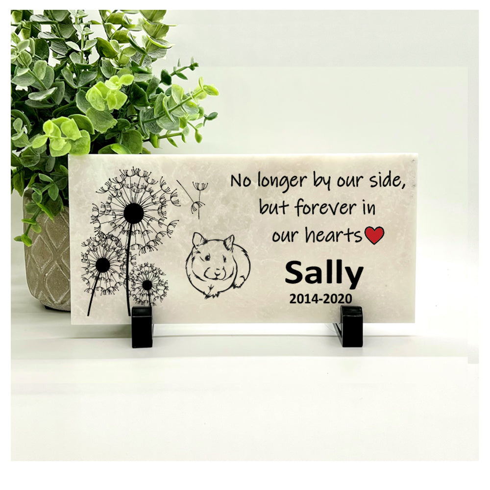 Guinea Pig Memorial - Personalized Pet Memorial Stone | Sympathy Gift