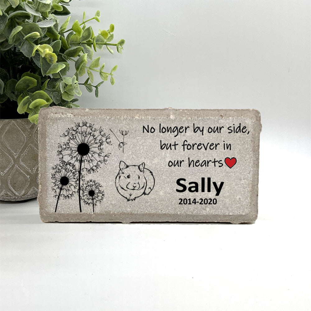 Guinea Pig Memorial - Personalized Pet Memorial Stone | Sympathy Gift