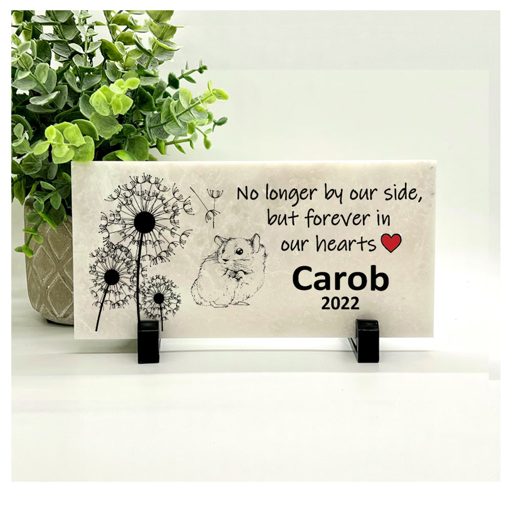 Hamster Memorial Stone - Personalized Pet Memorial Gift