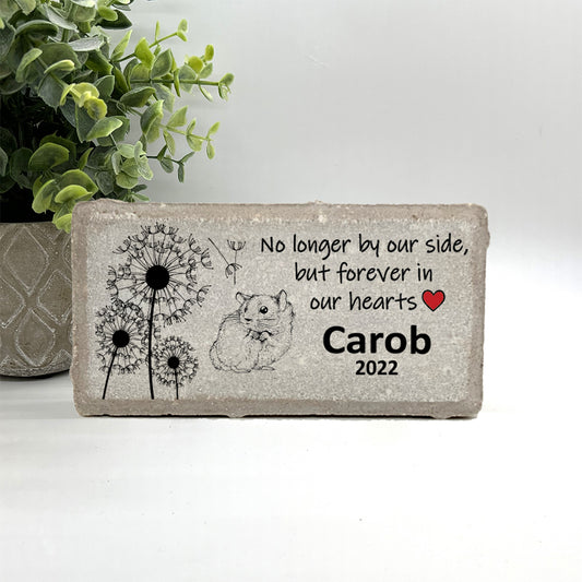 Hamster Memorial Stone - Personalized Pet Memorial Gift