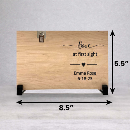 Personalized Baby Frame - Custom Baby Gift | Newborn Photo Frame Keepsake