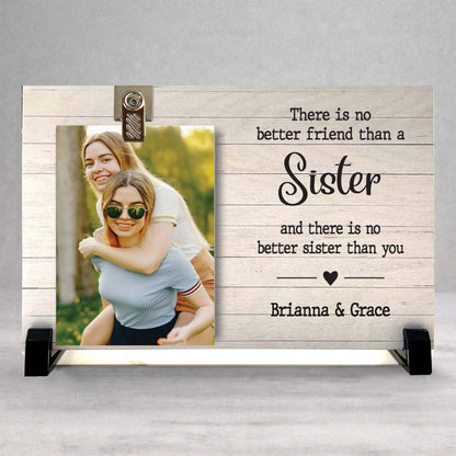 Personalized Sister Frame - Custom Wood Frame | Heartfelt Sister Gift