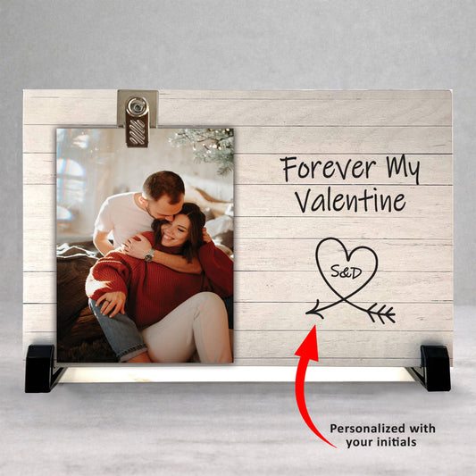 Valentines Picture Frame - Personalized Wood Frame | Custom Photo Gift
