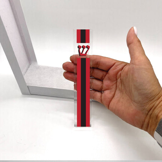 Custom Mezuzah - Personalize a mezuzah with your school colors, favorite team colors, Acrylic Mezuzah, Personalized Judaica Gift