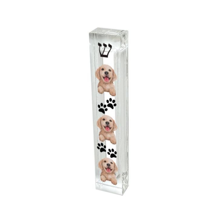 Personalized Mezuzah with your Pets' Photo - Acrylic Mezuzah - Custom Mezuzah - Personalized Judaica Gift -Pet Image Mezuzah - Dog Mezuzah