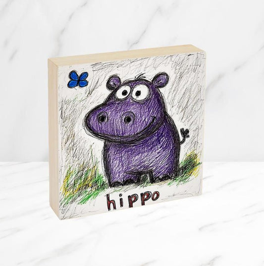Your Child's artwork printed on wood canvas panel, kids' artwork, Custom Wood Print, Your art on wood, Gift from grandchildren
