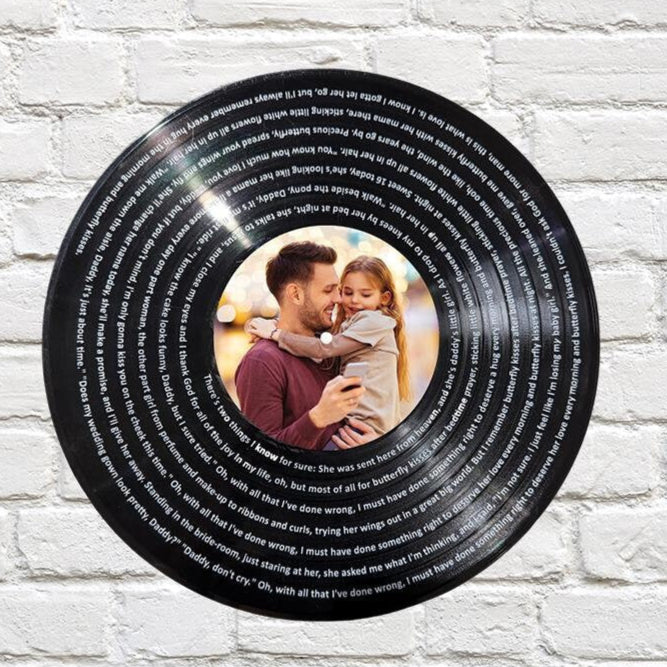 Personalized Photo Record for Dad, 12