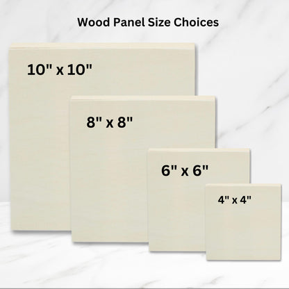 CUSTOM Wood Sign with Beach Background, for Home, Office, Porch, beach house, Ready to hang, Personalized with your saying. 4, 6, 8 or 10"