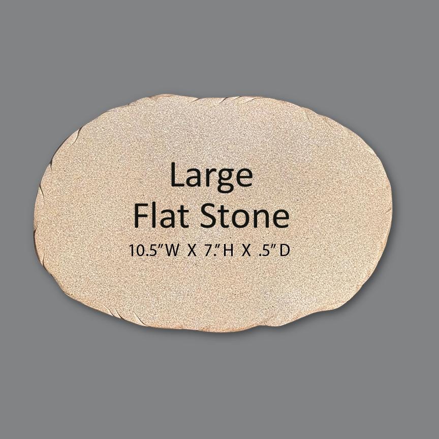Personalized Pet Memorial Stone, Dog Memorial Gift, Pet Loss Sympathy Gift, Custom Garden Remembrance Stone with Name & Dates - GiftsakeCo - Memorial Stones - Pets