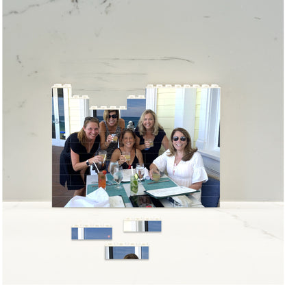 Custom Photo Puzzle - Personalized Building Block Gift With Durable Interlocking Bricks