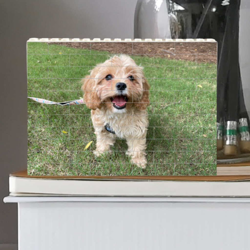 Photo Block Puzzle - Custom Brick Puzzle With Interlocking Building Blocks