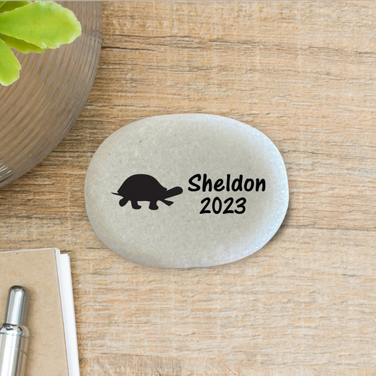 Turtle Memorial Stone - Personalized Pet Memorial Gift | Custom Keepsake