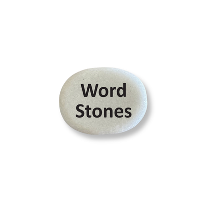 Custom Word Stone - Personalized Inspirational Keepsake Gift | Marble Stone