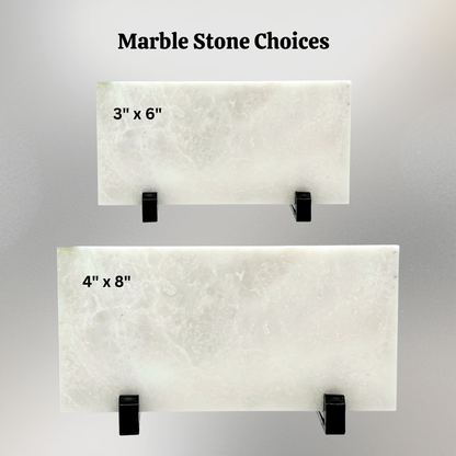 Attorney Desk Sign – Custom Lawyer Name Plate | Personalized Marble Plaque