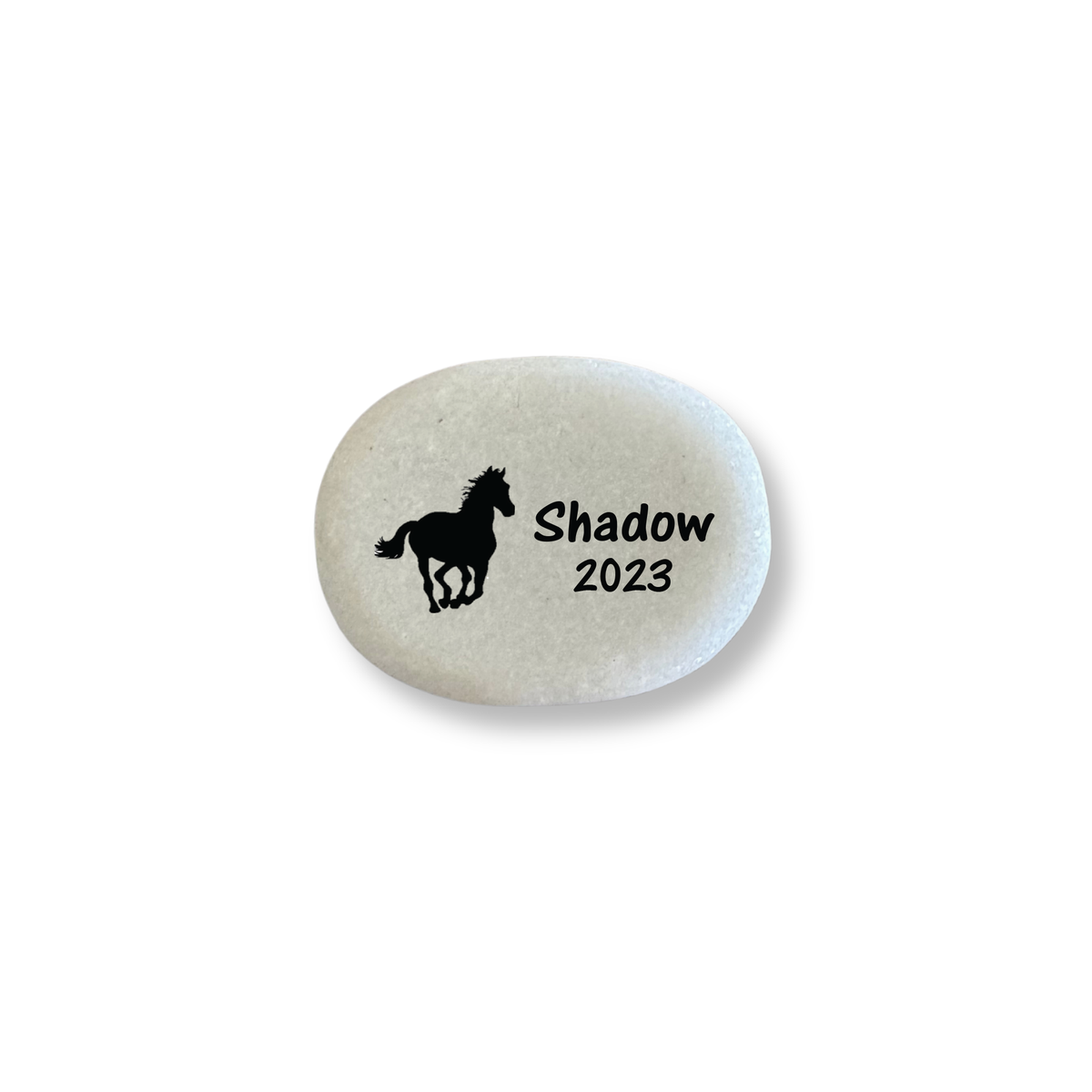 Horse Memorial Stone - Personalized Custom Keepsake For Pet Loss Remembrance