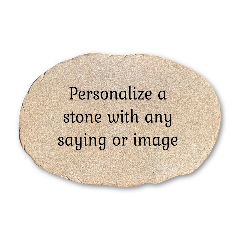 Personalized Memorial Stone - Custom Garden Stone