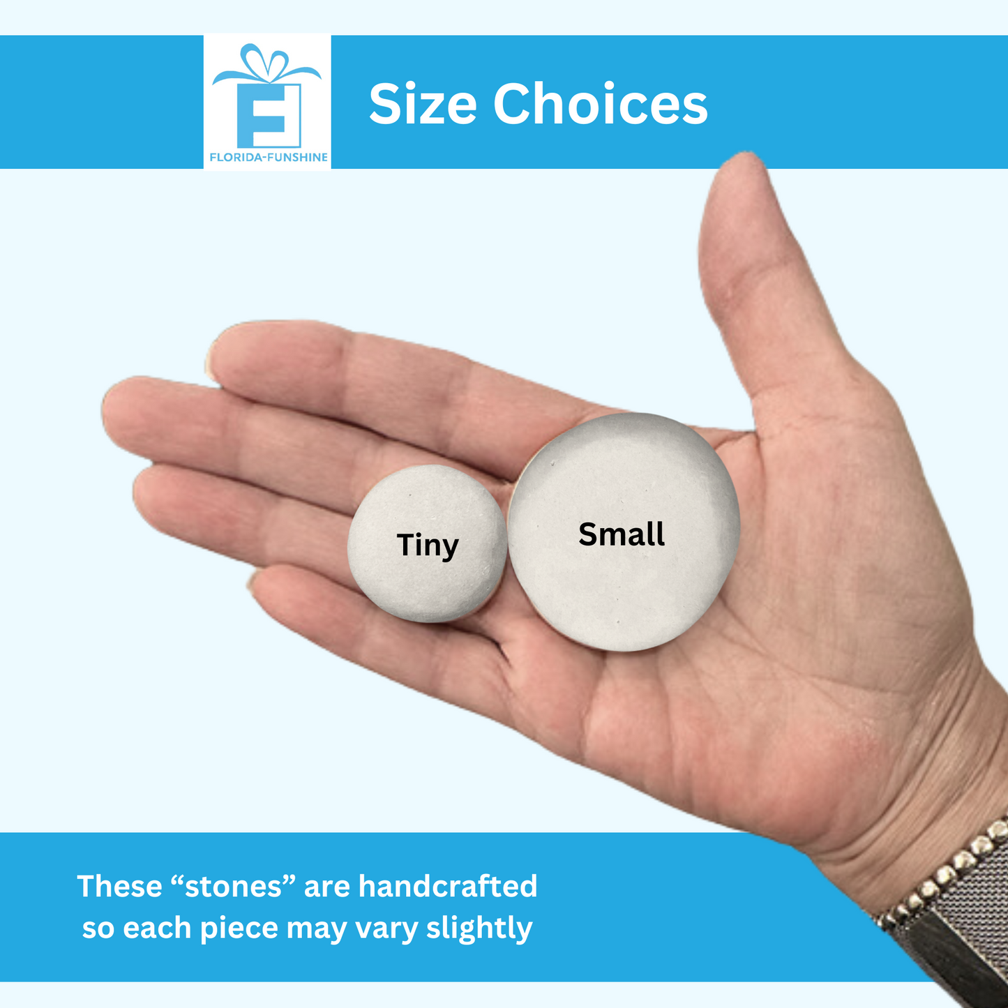 Personalized Custom Stone - Small Memorial Stone Gift | Unique Keepsake