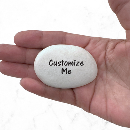 Personalized Memorial Stone - Custom Printed Stones | Handcrafted Rock Gift