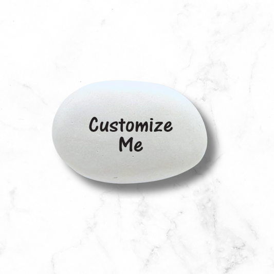 Personalized Memorial Stone - Custom Printed Stones | Handcrafted Rock Gift